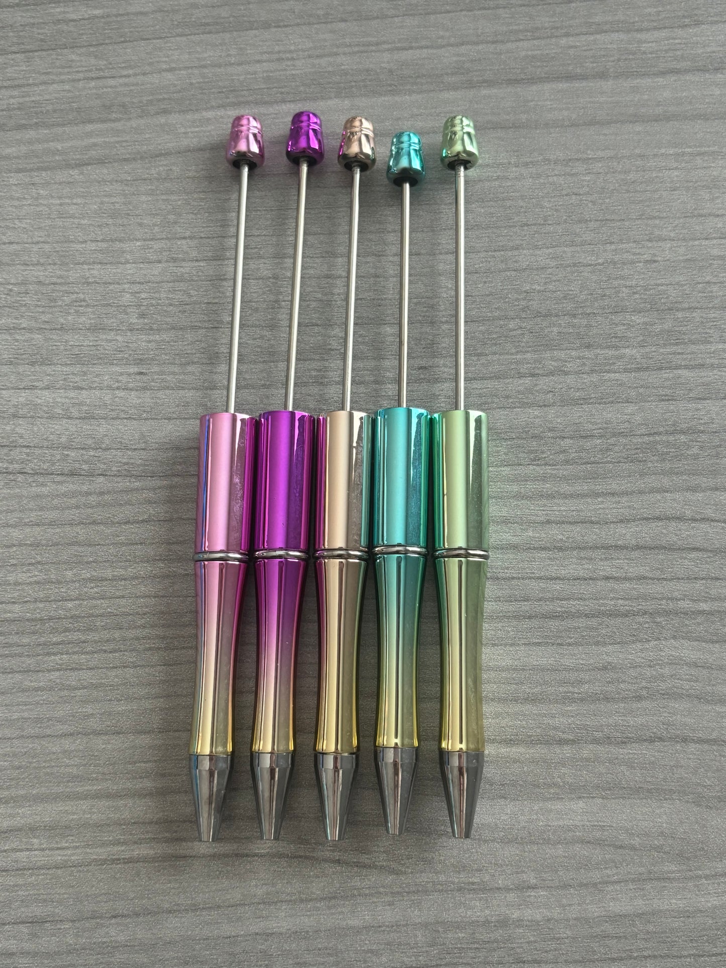 Ombre Metallic Black Ink Pen