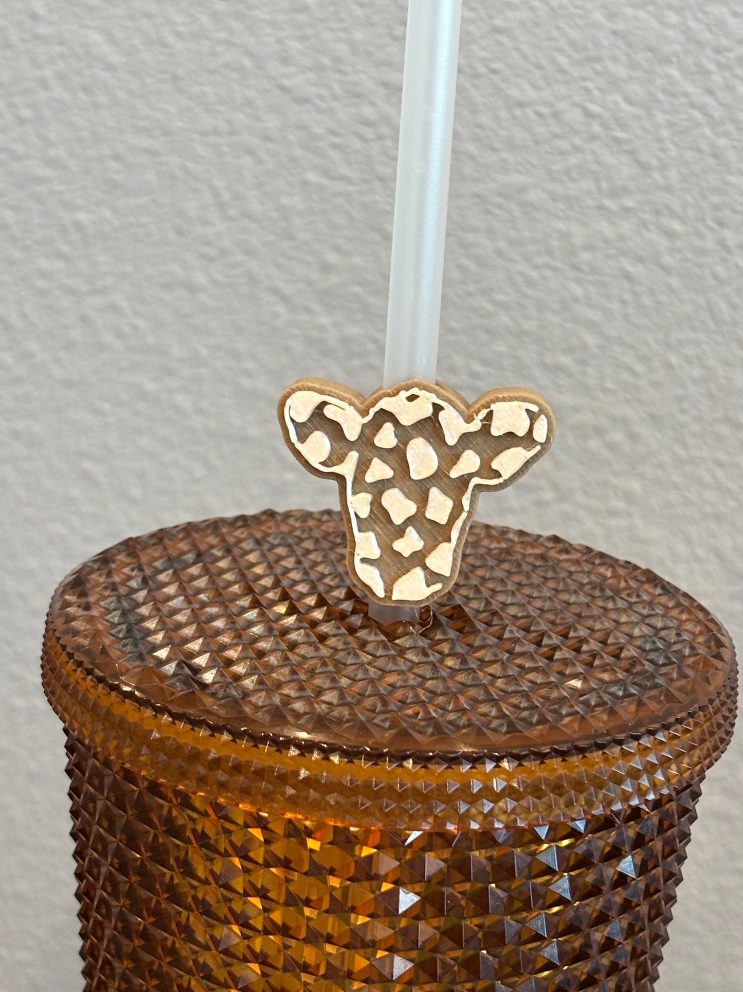 Heifer Head Straw Topper
