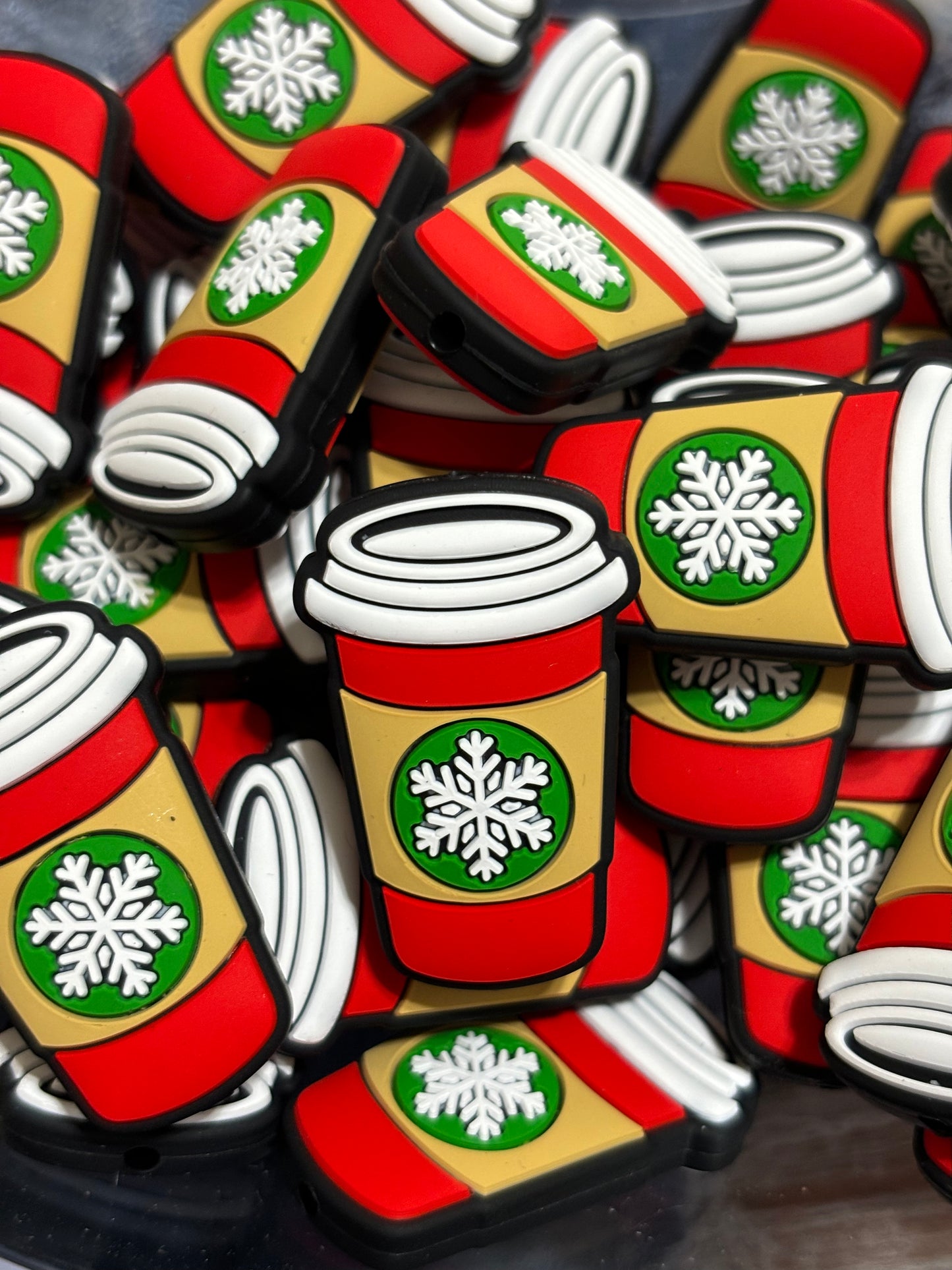 Snowflake Coffee Cup Focal
