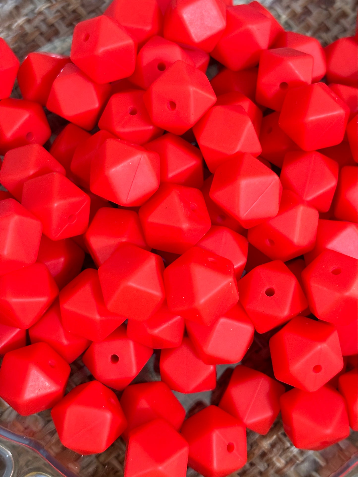 14mm Hexagon Bead