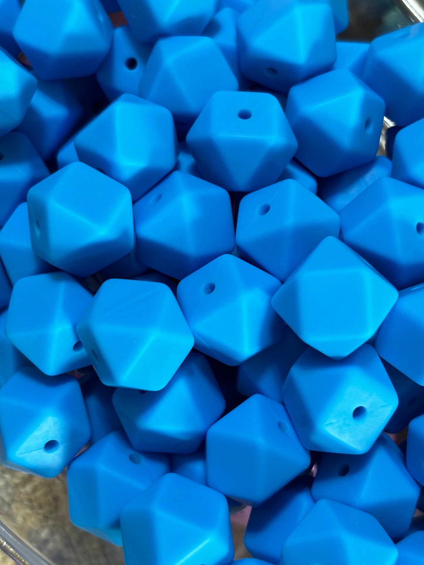 14mm Hexagon Bead