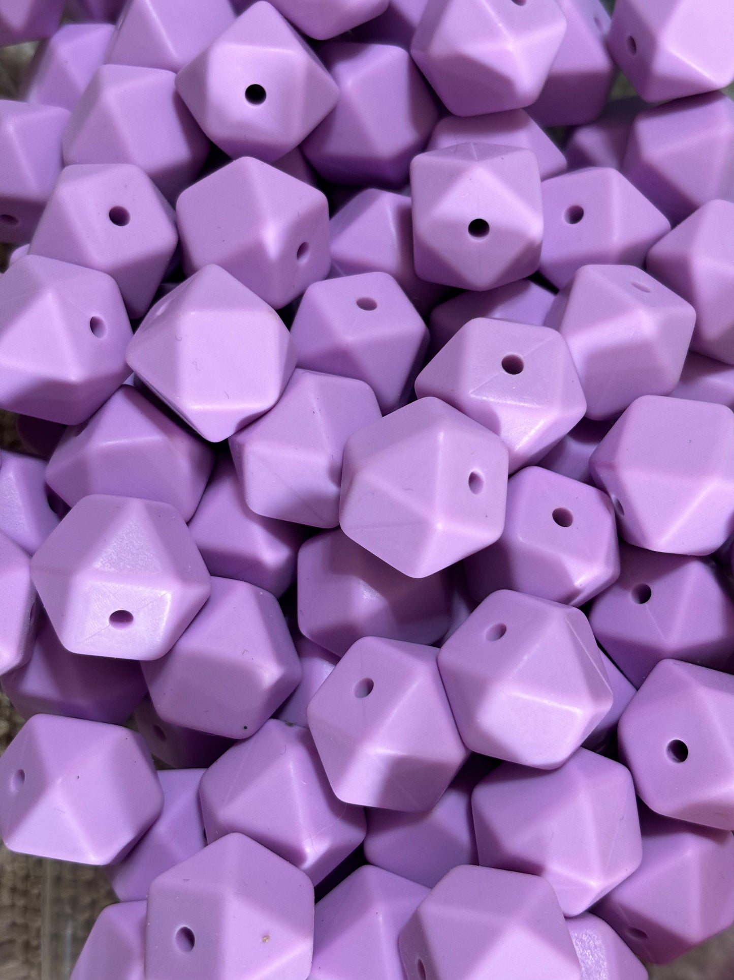 14mm Hexagon Bead