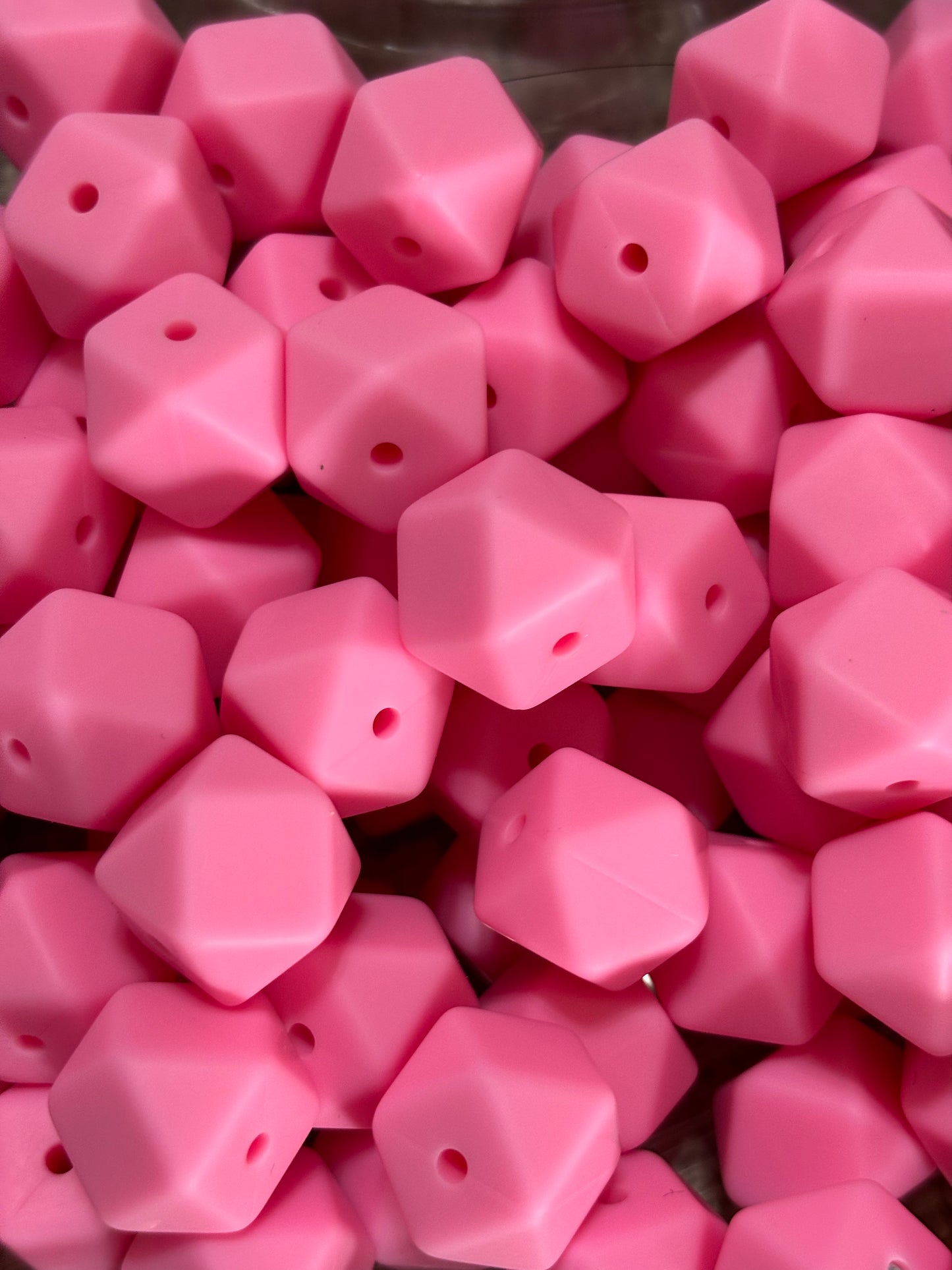 14mm Hexagon Bead
