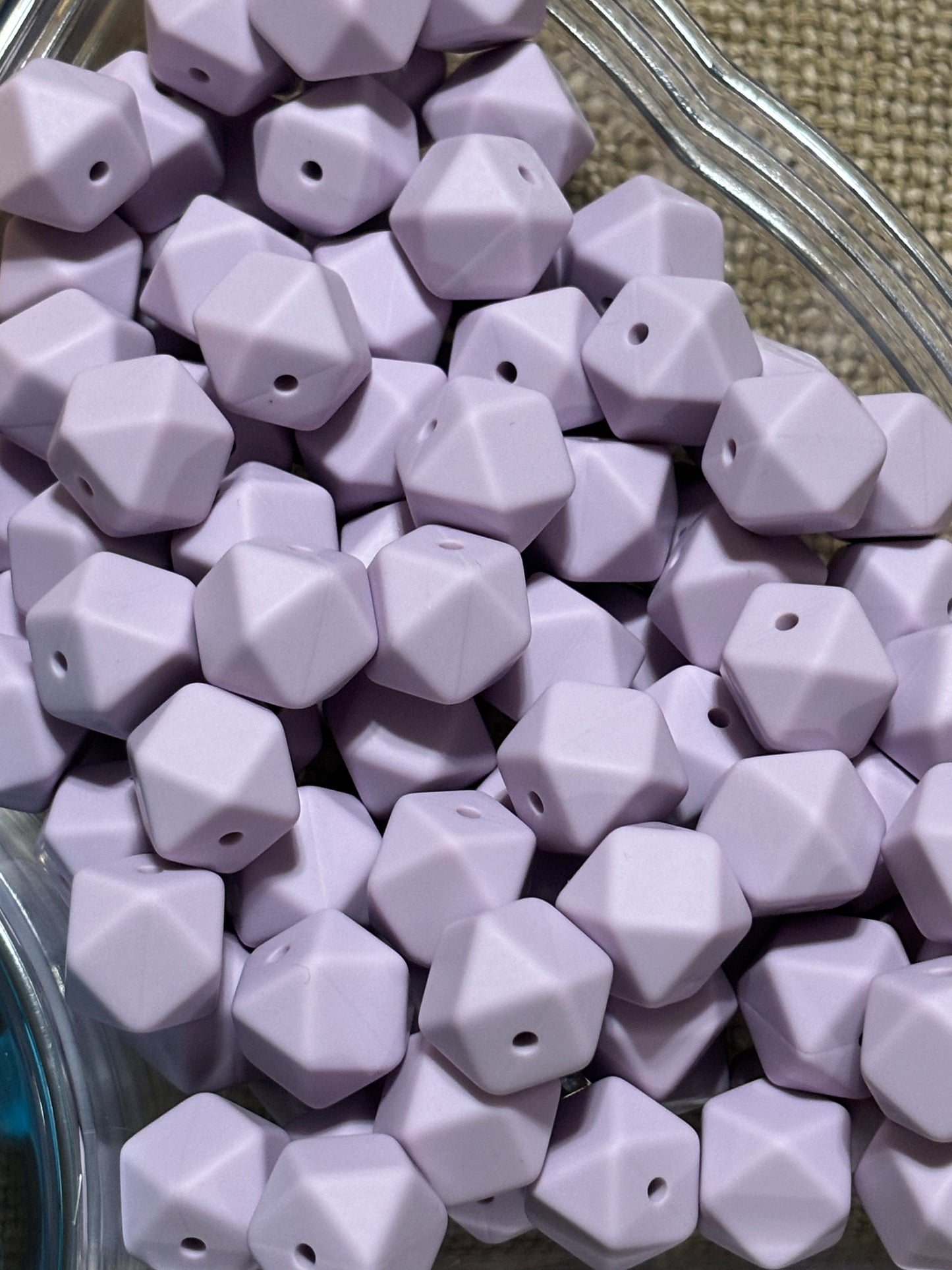 14mm Hexagon Bead