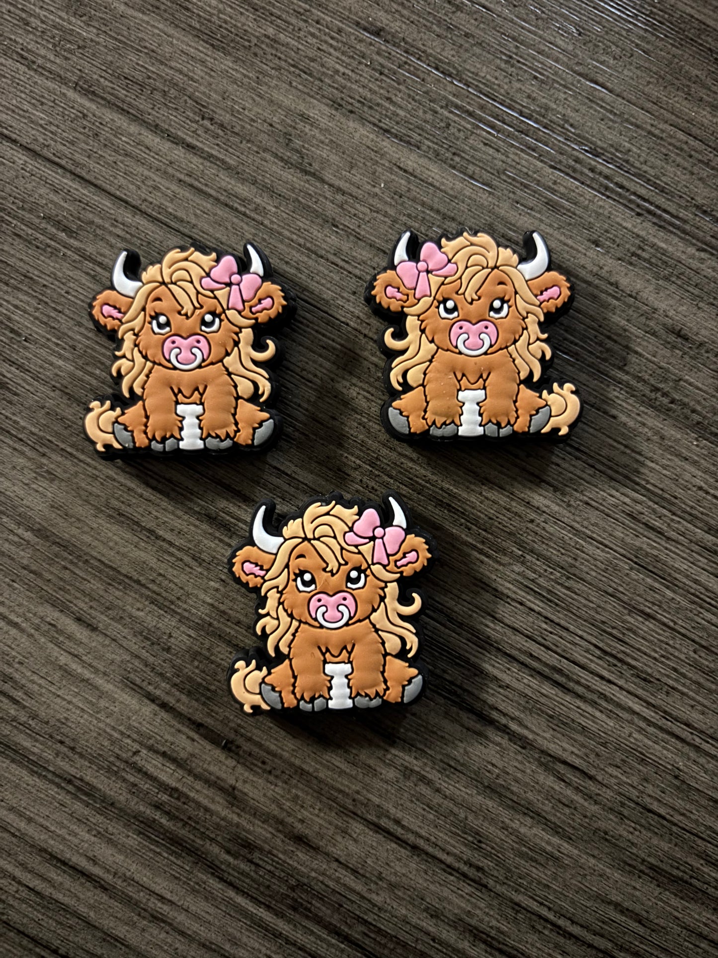 Baby Cow with Pacifier Silicone Focal 902