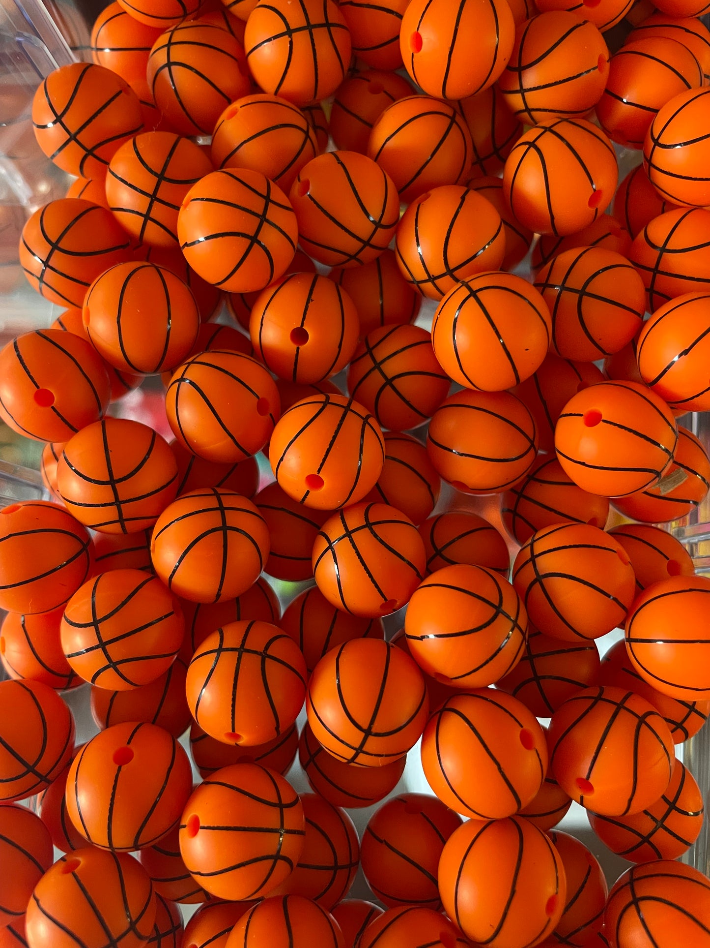 15mm Sports Print Beads