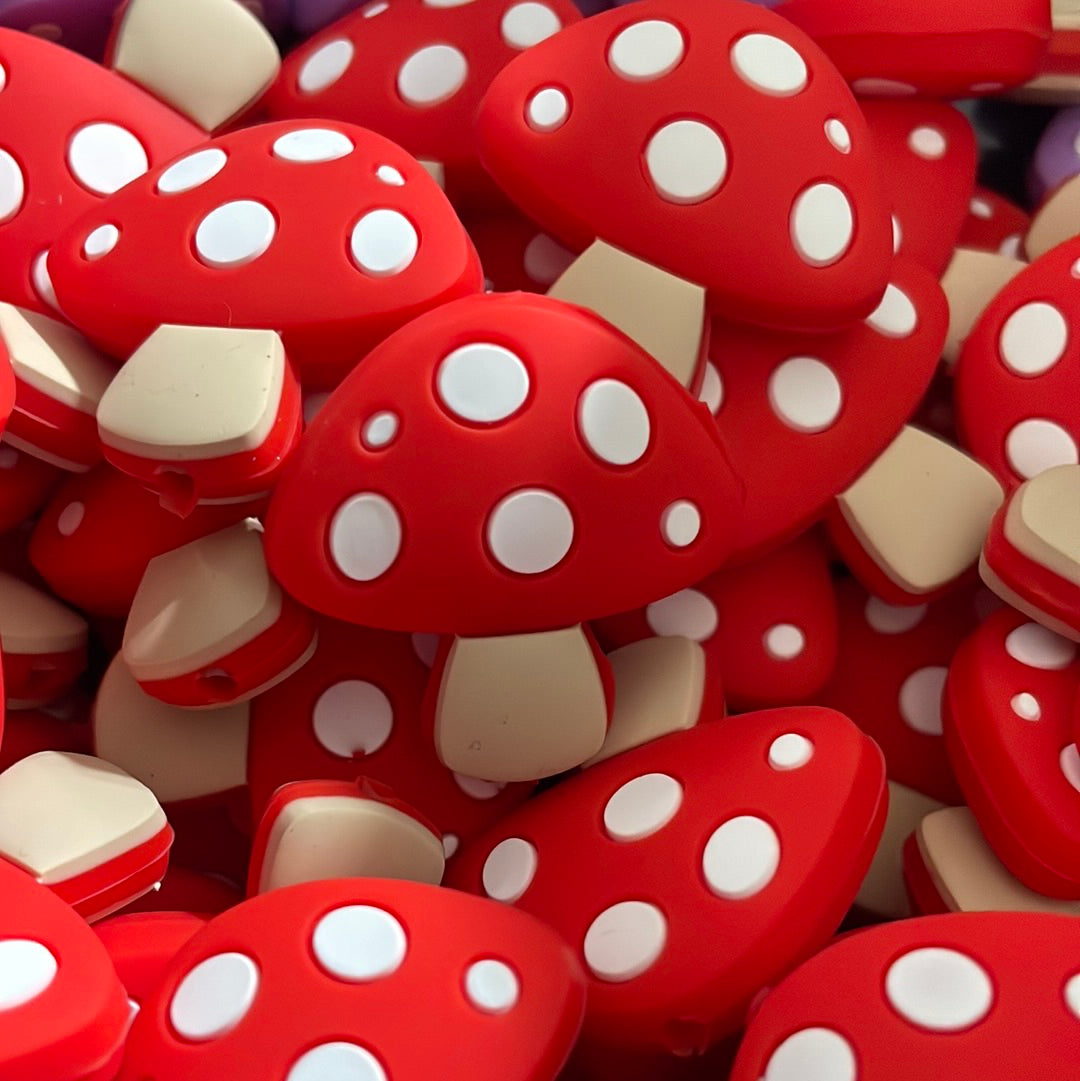Mushroom Focal Bead