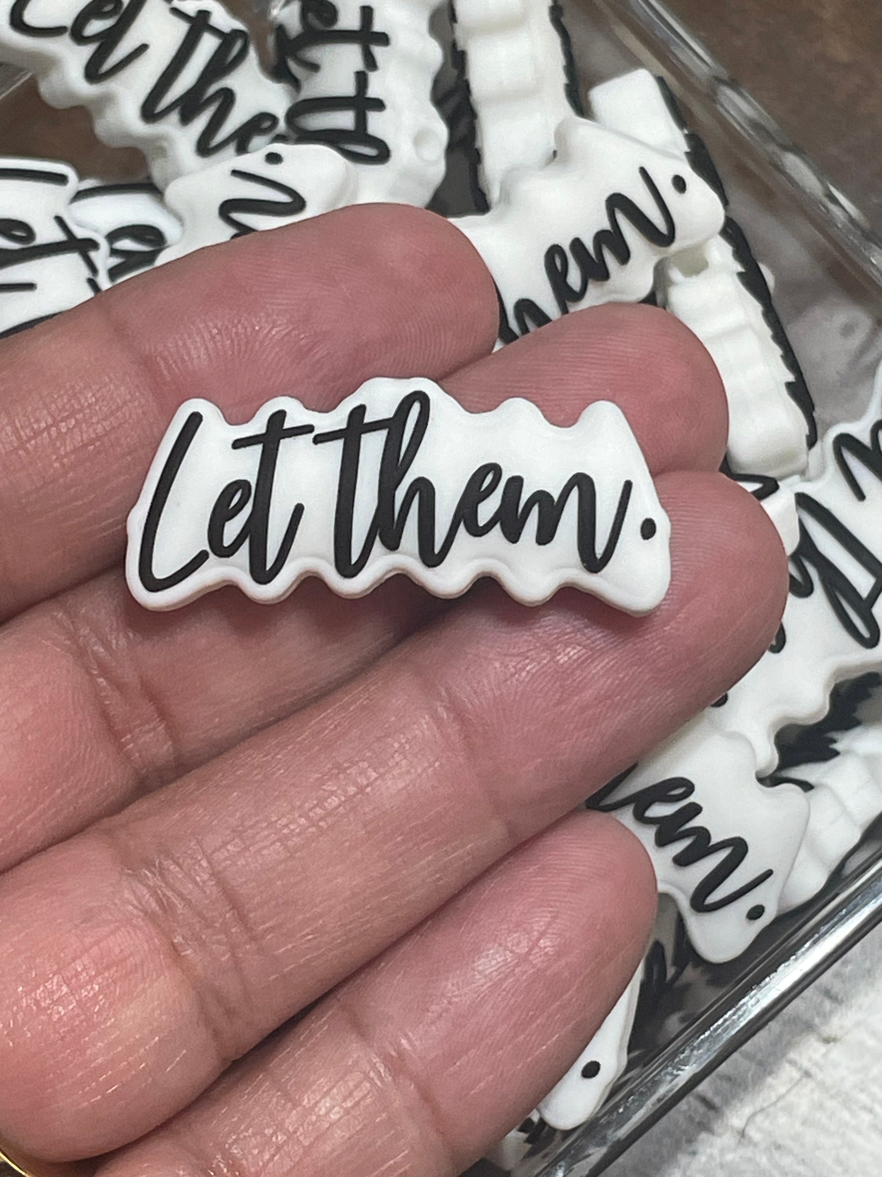 #4 EXCLUSIVE Let Them. Silicone Focal Bead – Little Miss Bead