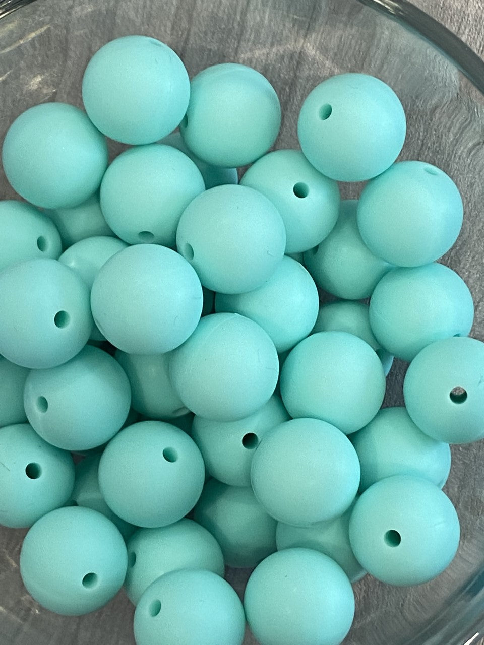15mm Mint Bead