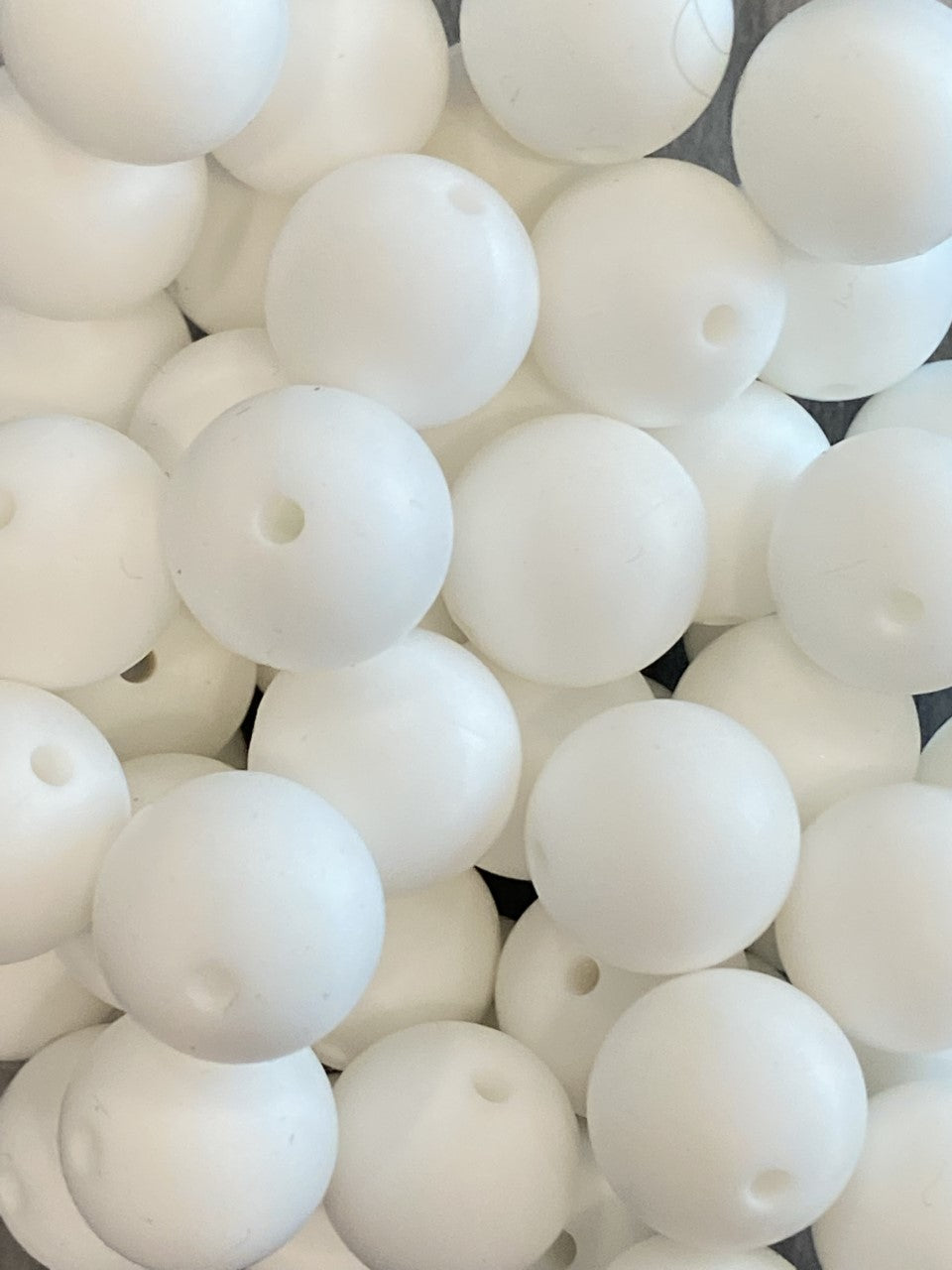 12MM White Bead