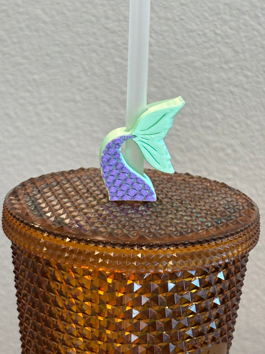 Mermaid Tail Straw Topper