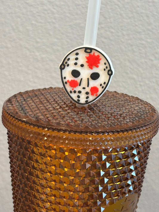 Scary Jason Straw Topper