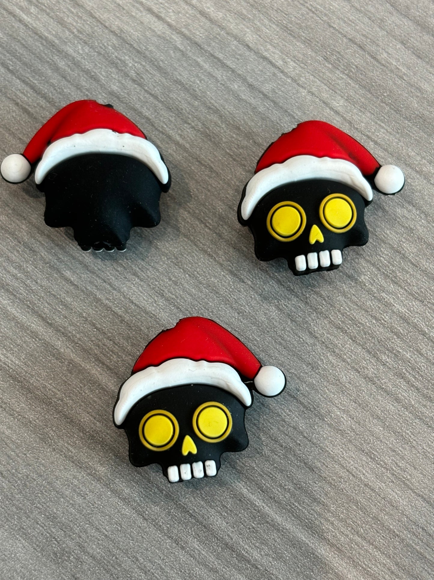 Christmas Skull Focal