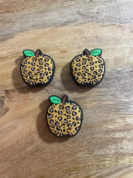 #3 EXCLUSIVE Apple Leopard Silicone Focal Bead