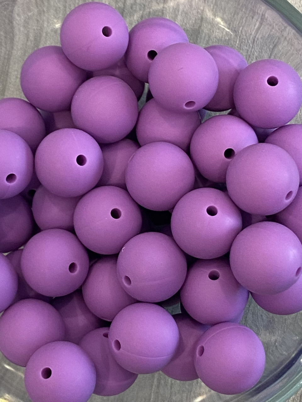 15mm Purple Bead